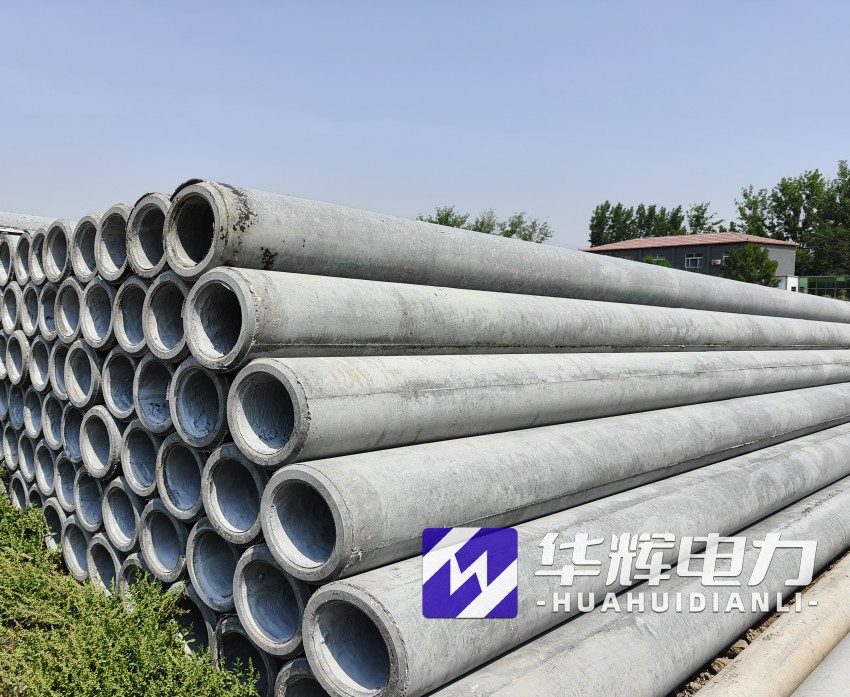 叉河镇12米水泥电线杆